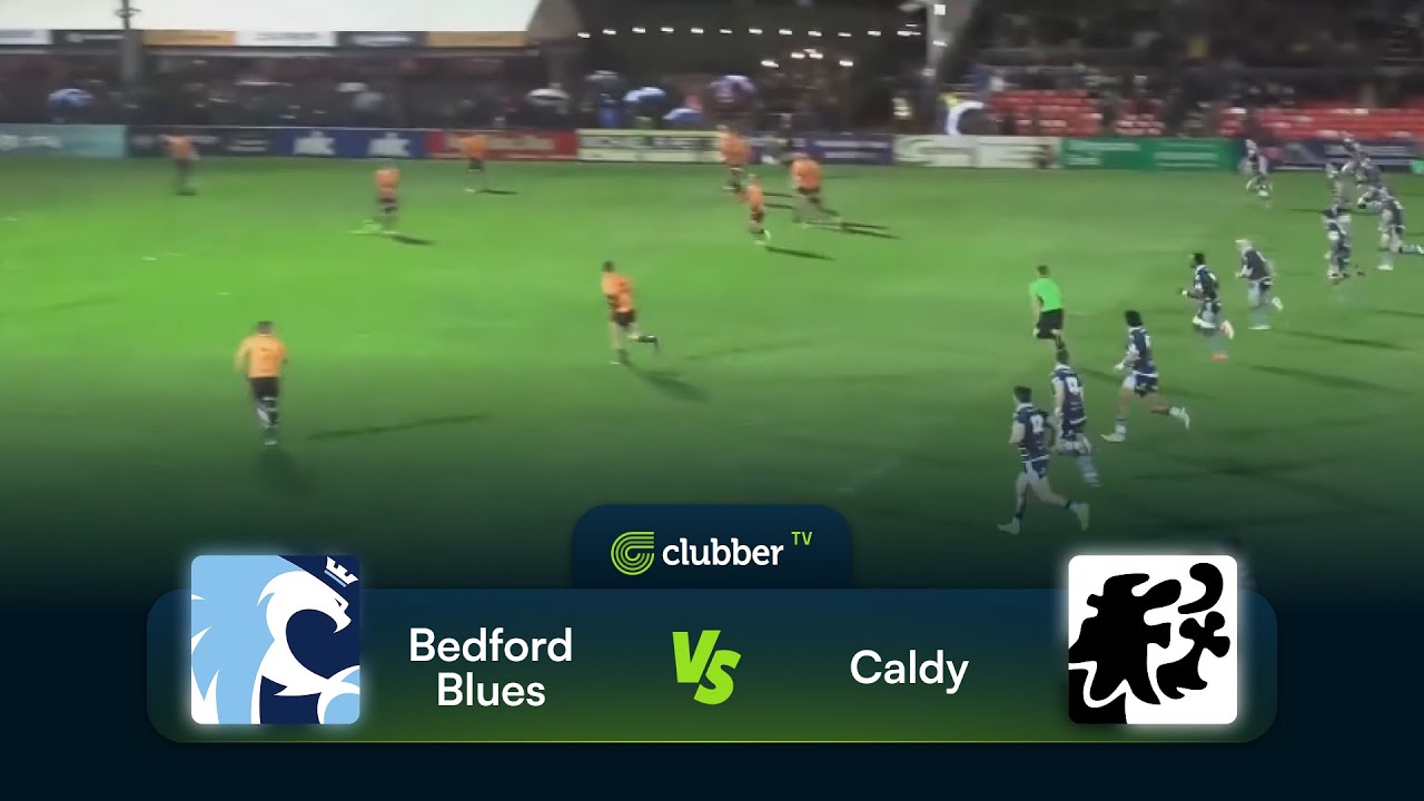 Bedford Blues vs Caldy | Champ Rugby | 14/11/2025