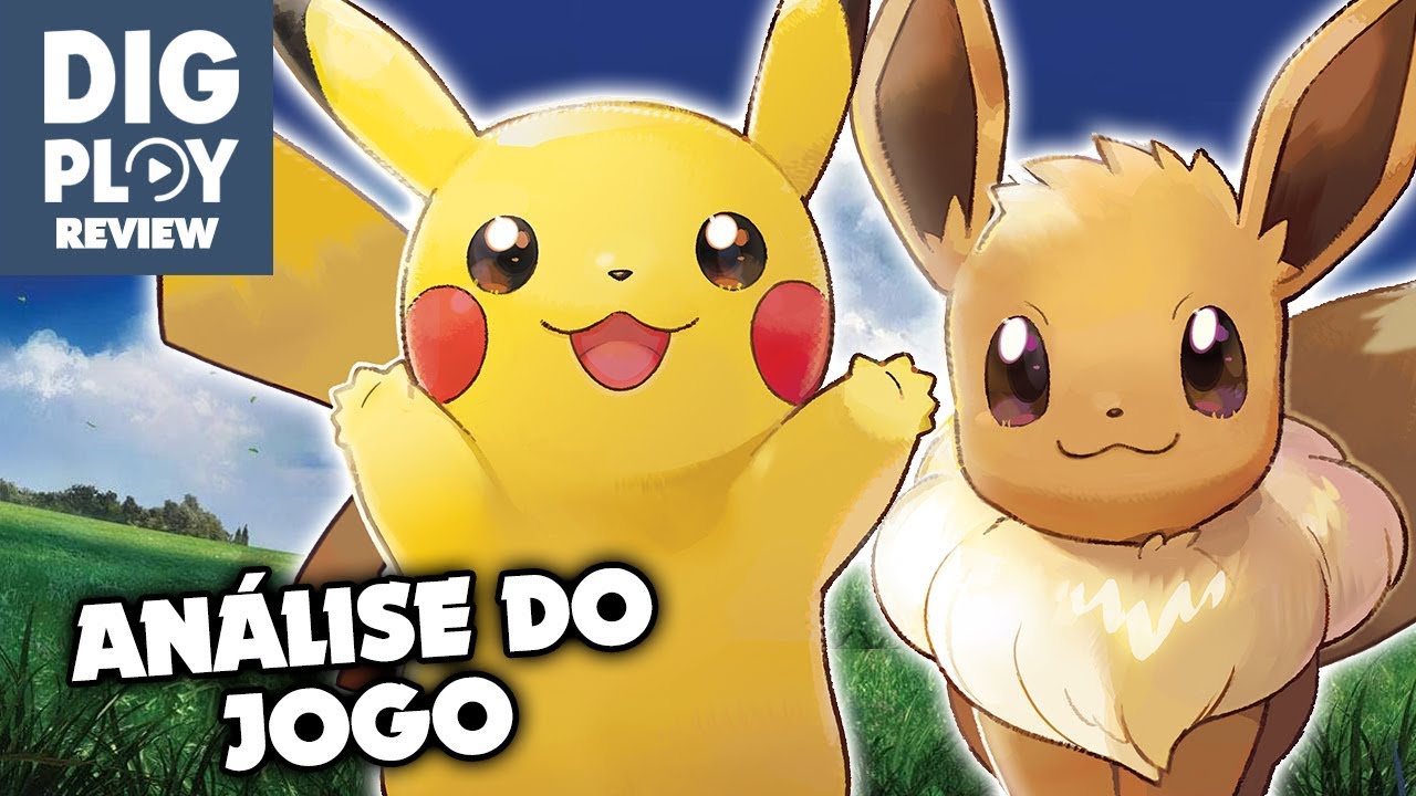 Análise de Pokémon Let's Go Pikachu e Eevee