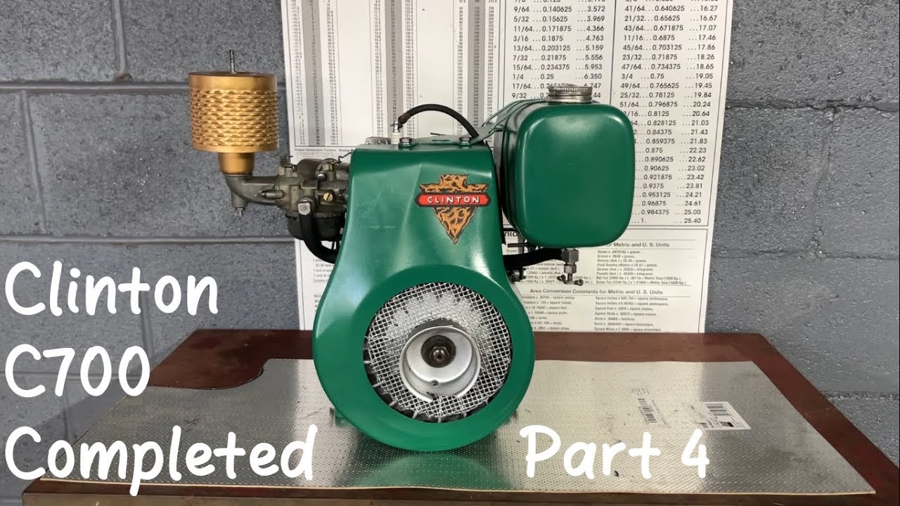 Old Engine Restoration Completed Part 4