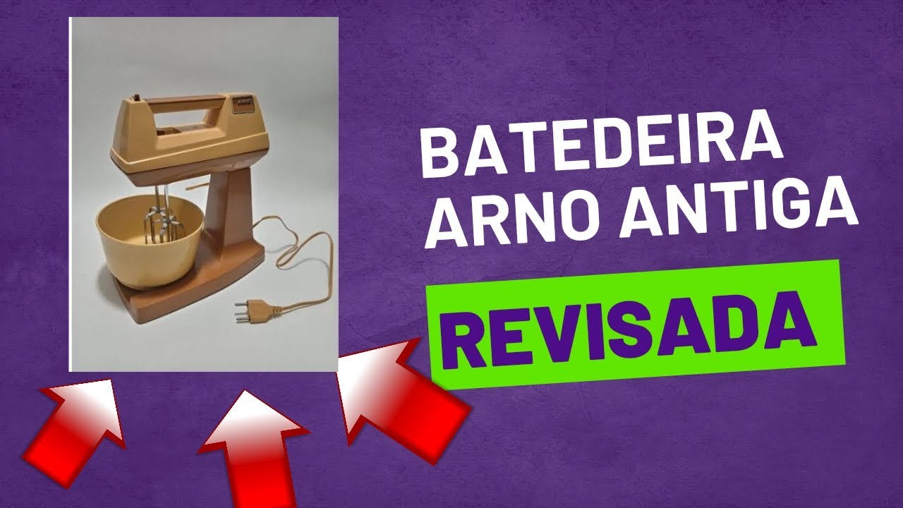 REPARO NA BATEDEIRA ARNO ANTIGA , RARIDADE