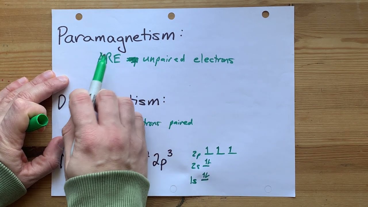 Is this particle Paramagnetic or Diamagnetic?