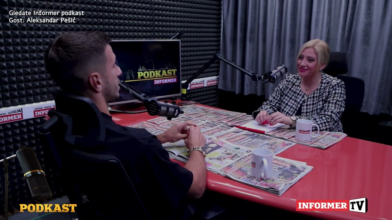 INFORMER PODKAST - Aleksandar Pešić opleo po Marinu, raskrinkao Bogdanovića, progovorio i o Terziću
