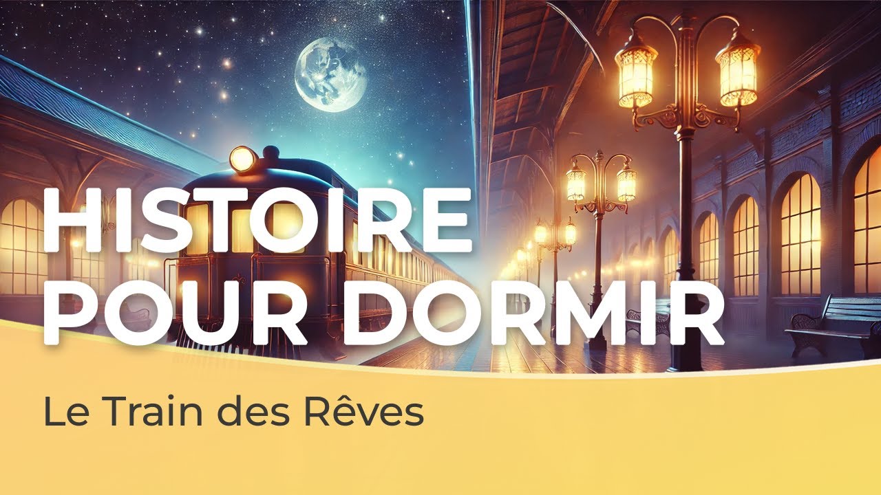 Histoire pour dormir 🌙✨ | Le Train des R&ecirc;ves | Voix homme