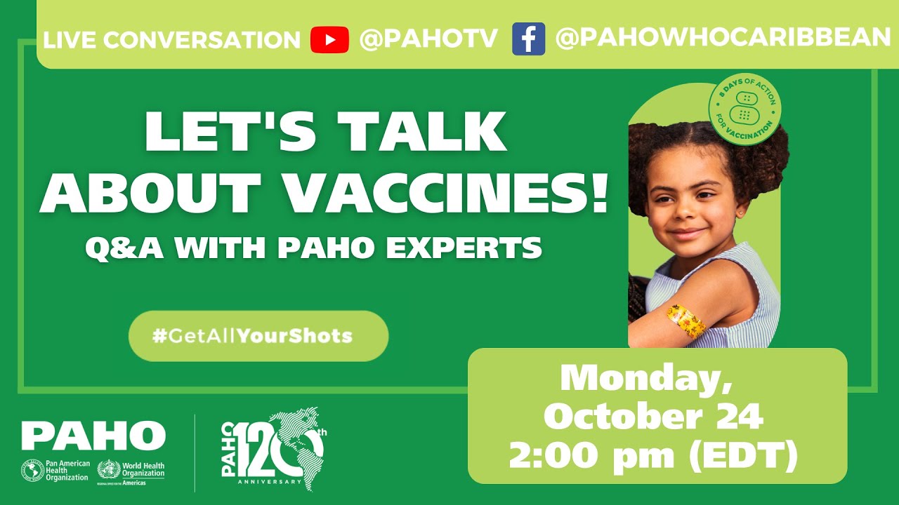 8 Days of Action for Vaccination Campaign - Live Conversation with Experts