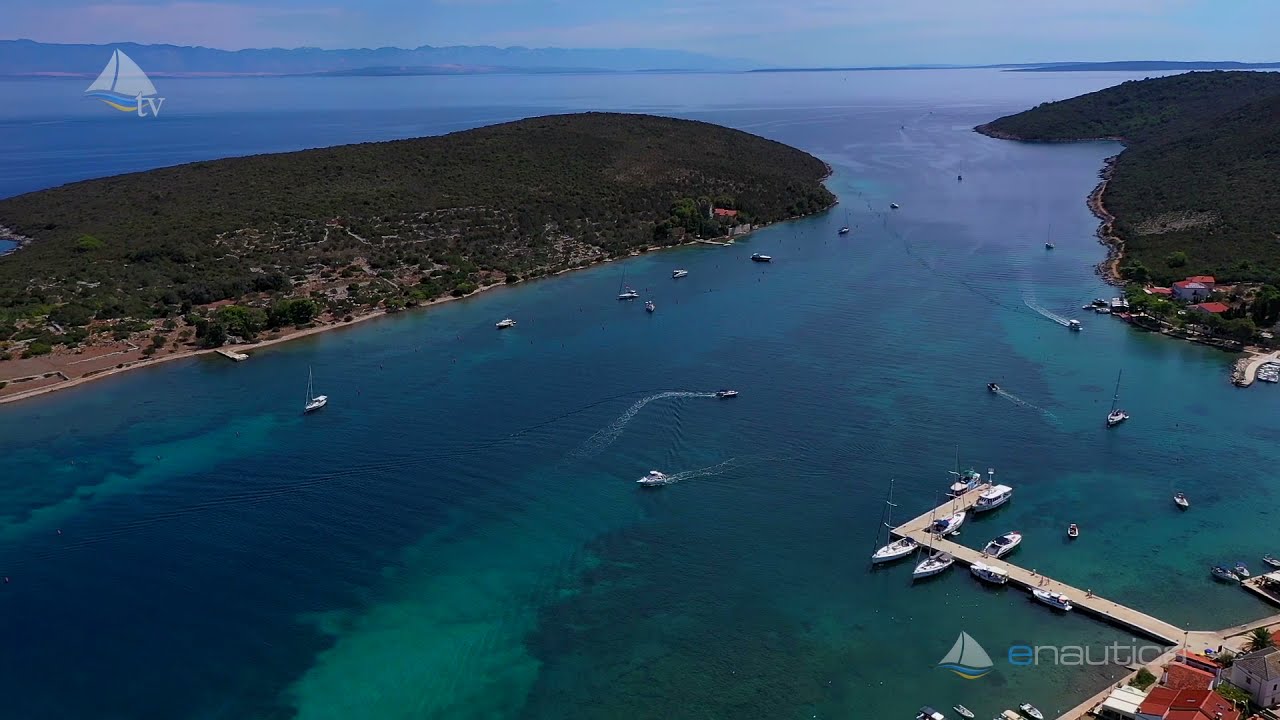 Ilovik port, island Ilovik (Croatia)