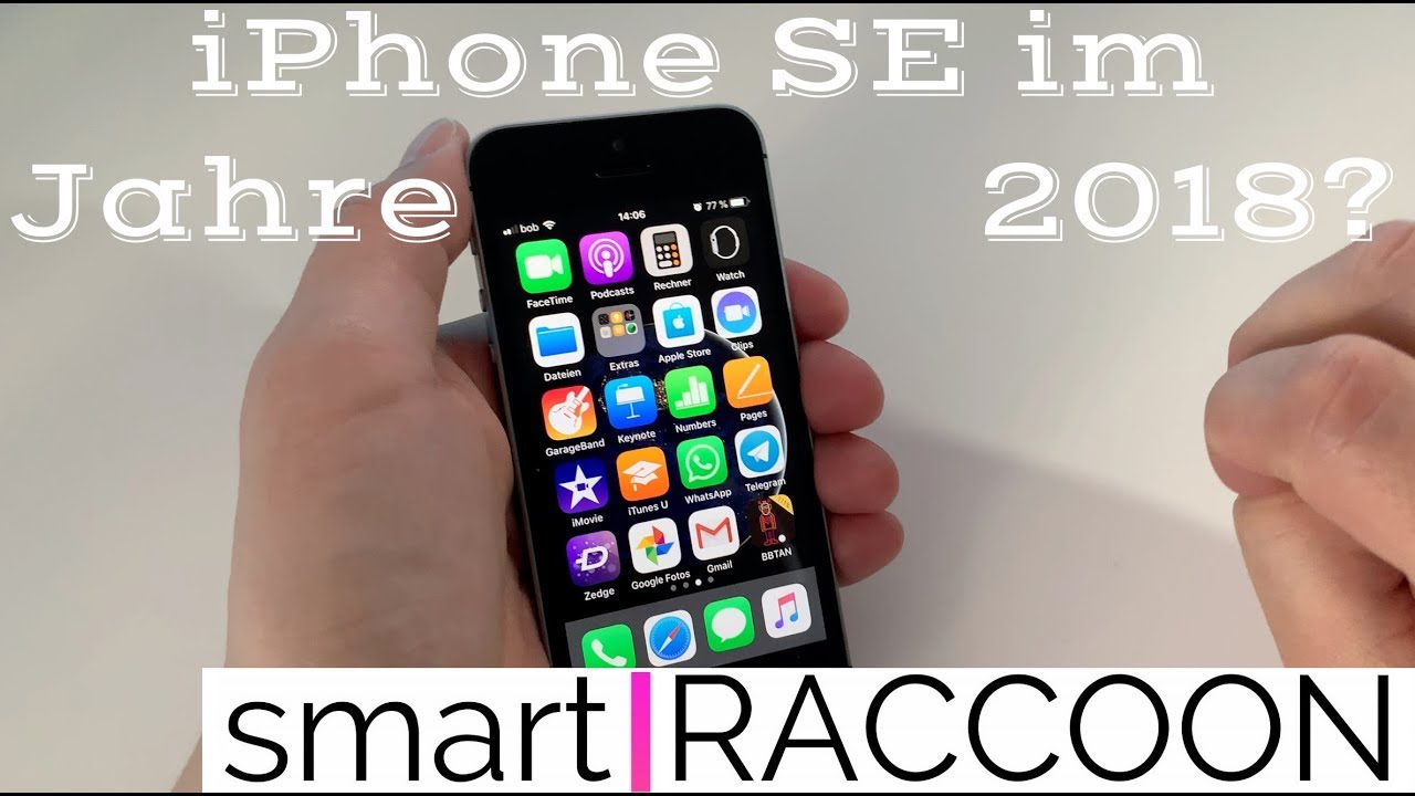 iPhone SE im Jahr 2018 Review | smartRACCOON