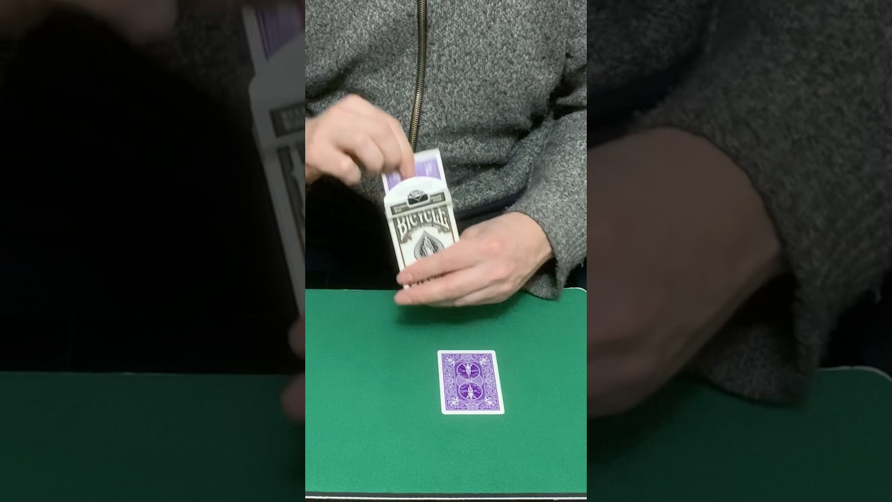 Any Card is Named & You Predict it - (prediction card trick)     