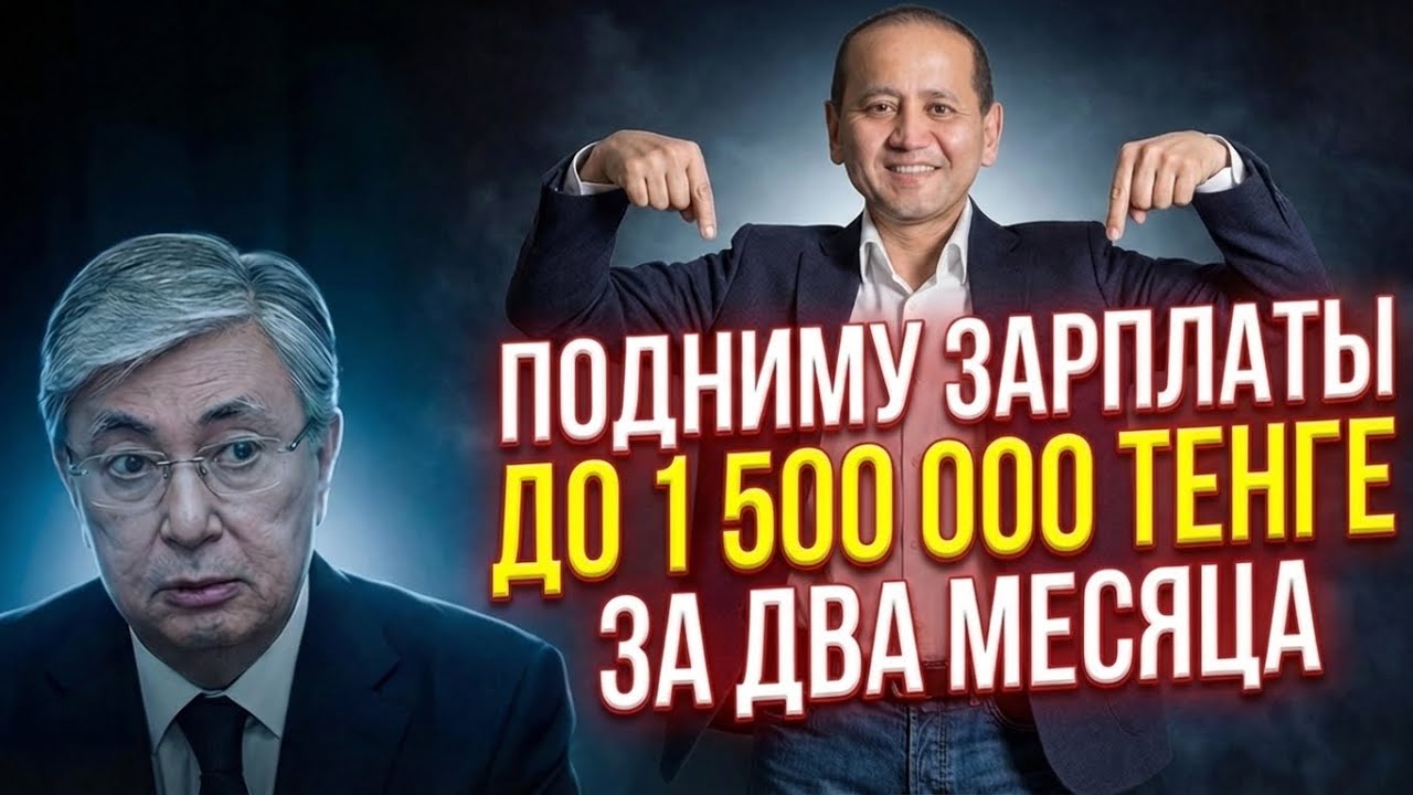 АБЛЯЗОВ ПОКАЗАЛ ТОКАЕВУ: КАК ПОДНЯТЬ ЗАРПЛАТУ ДО 1,5 МЛН ТЕНГЕ ЗА ДВА МЕСЯЦА!