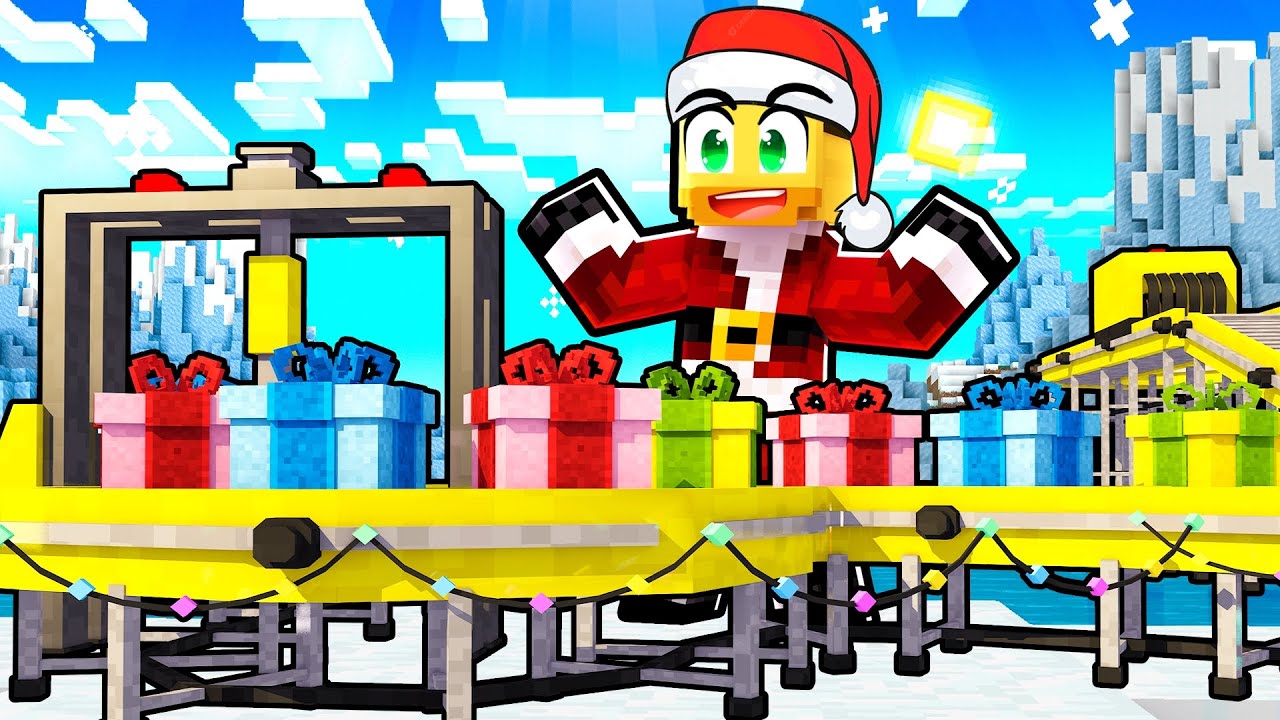 De Kerst Fabriek Van Mijn Kijkers Redden In Minecraft