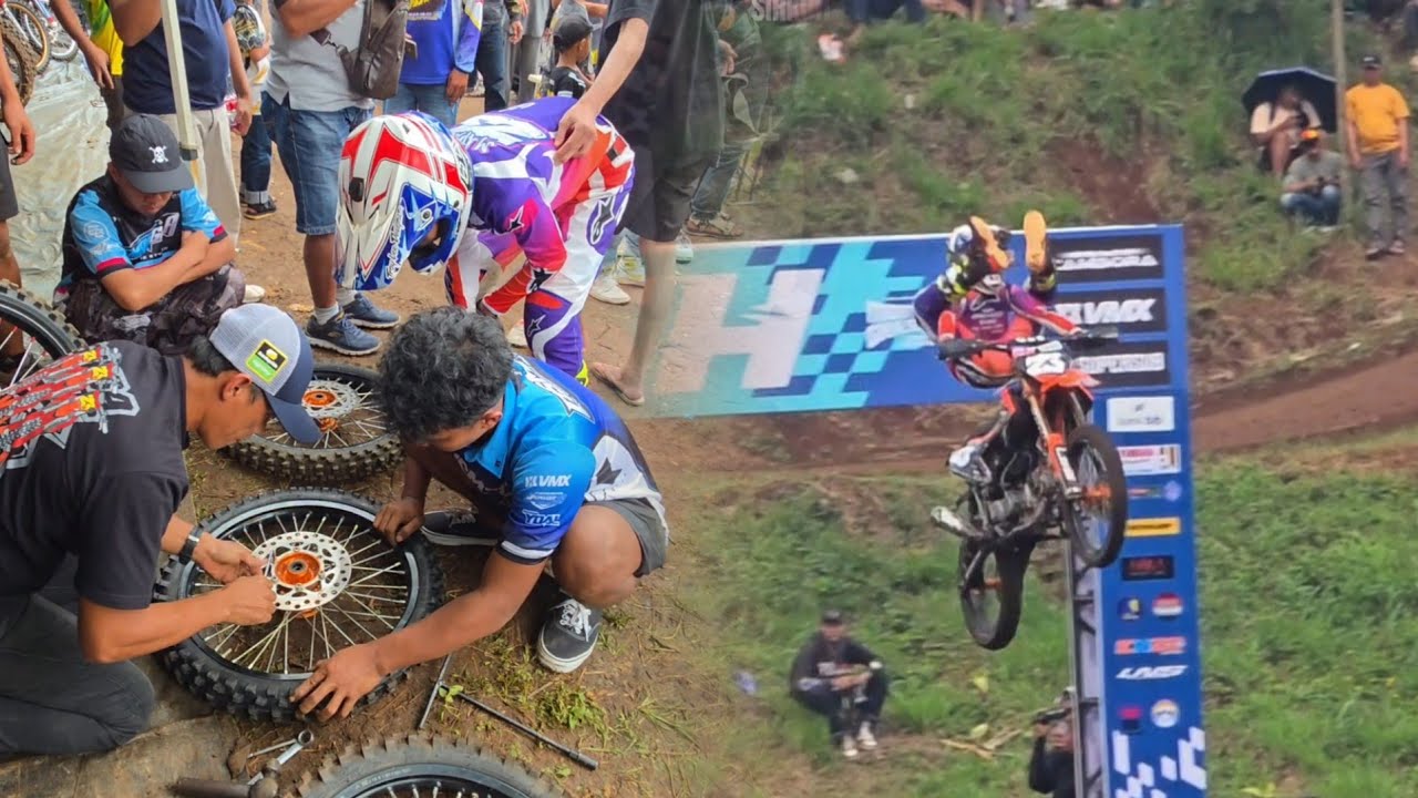 M ATHAR FINISH POSISI TERBAIK MESKIPUN SEMPAT ADA KENDALA SEBELUM RACE‼️