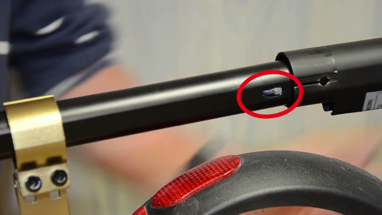 Yeepme 80 - Remplacer le tube vertical