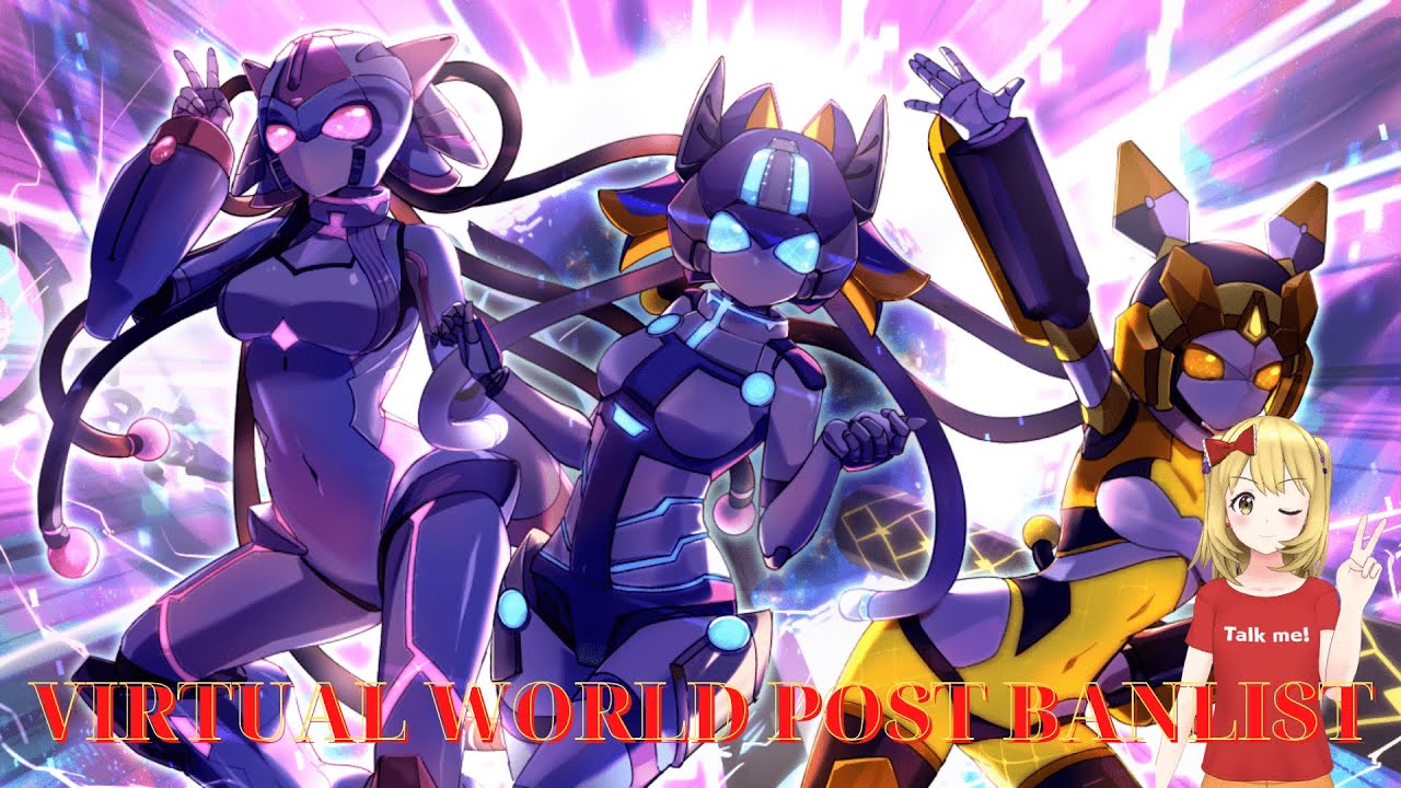 VIRTUAL WORLD POST 10/2021 BANLIST GAMEPLAY + DECKLIST! YUGIOH PRO! CANDY CHAN!