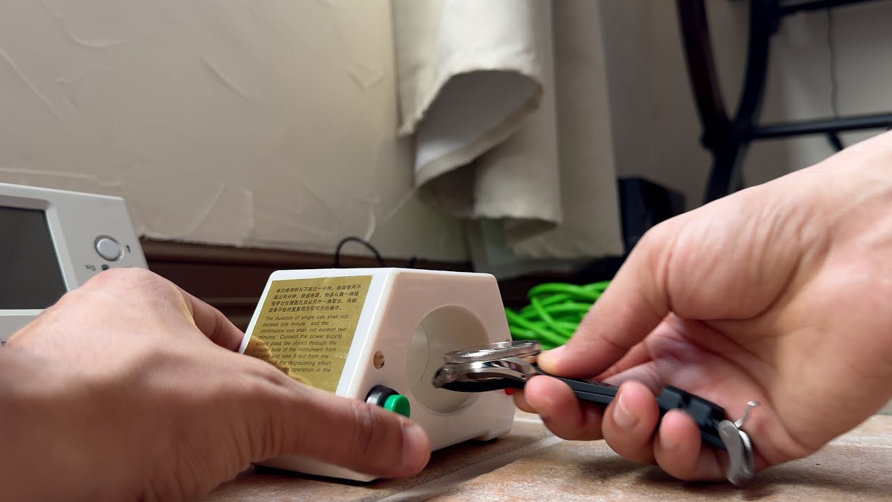How to Demagnetize a Watch