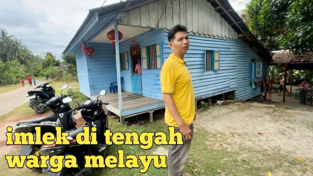 Suasana penuh harmonis, imlek ditengah kampung melayu