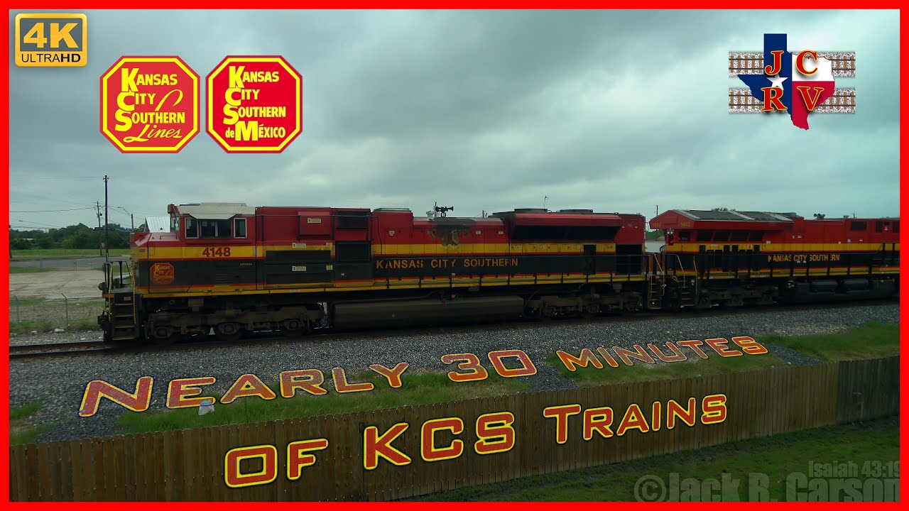 [4K 60fps] Nearly 30 Minutes of KCS trains