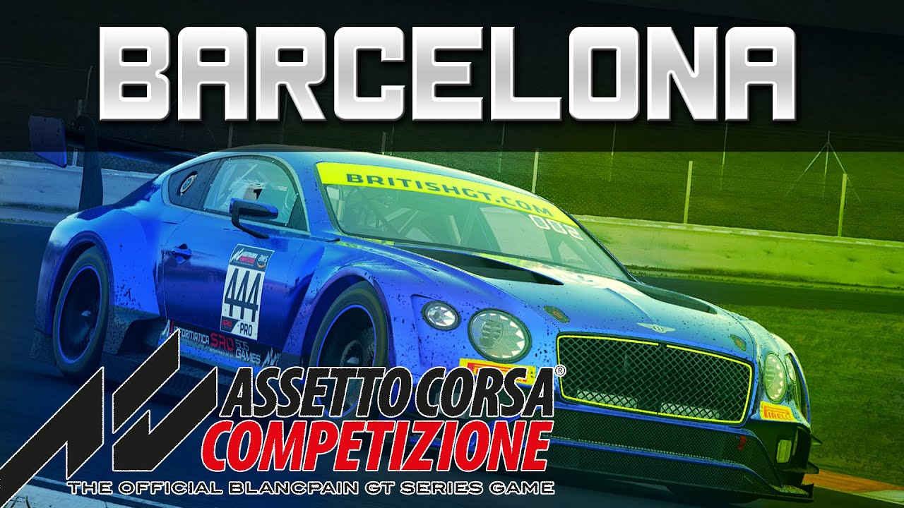 Установка Assetto Corsa Competizione Bentley Continental в Барселоне