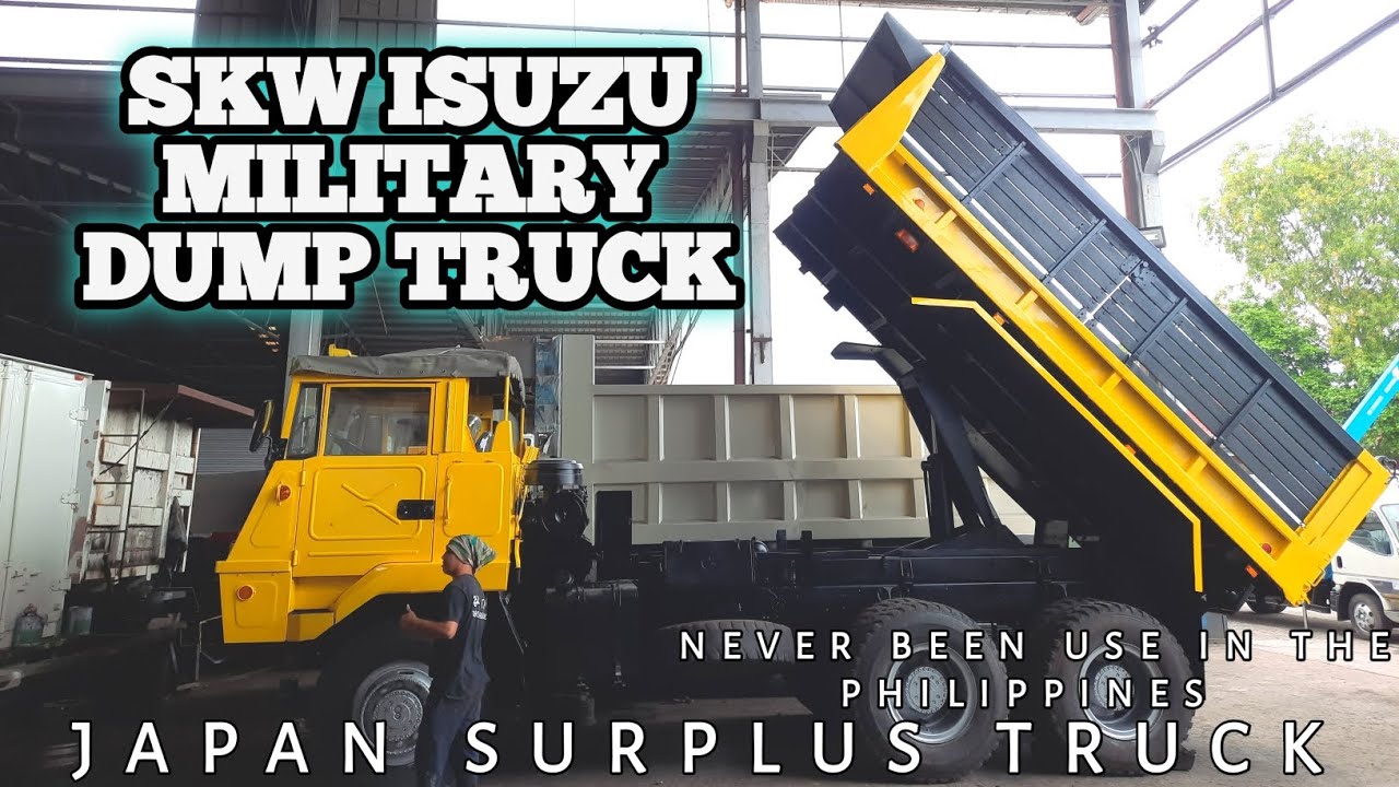 PANG MALAKASANG DUMP TRUCK - SKW MILITARY TRUCK/ALL WHEEL DRIVE