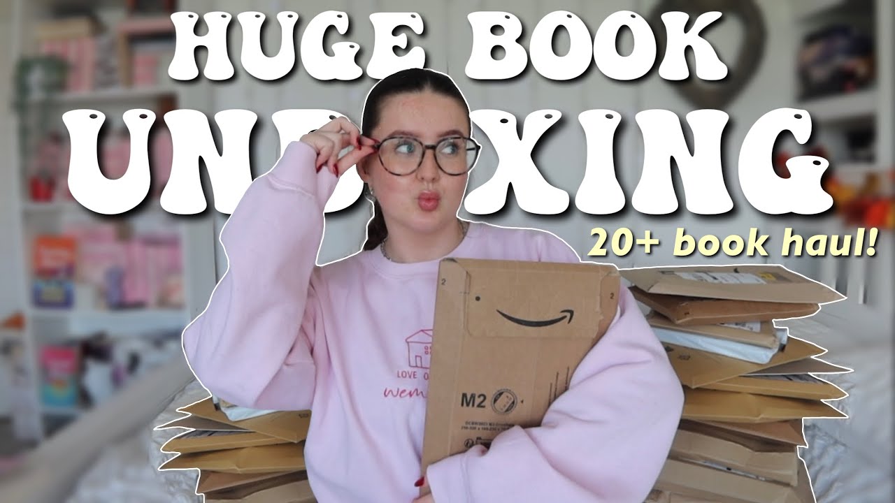 ОГРОМНАЯ распаковка книг 📦💌 Более 20 книг!