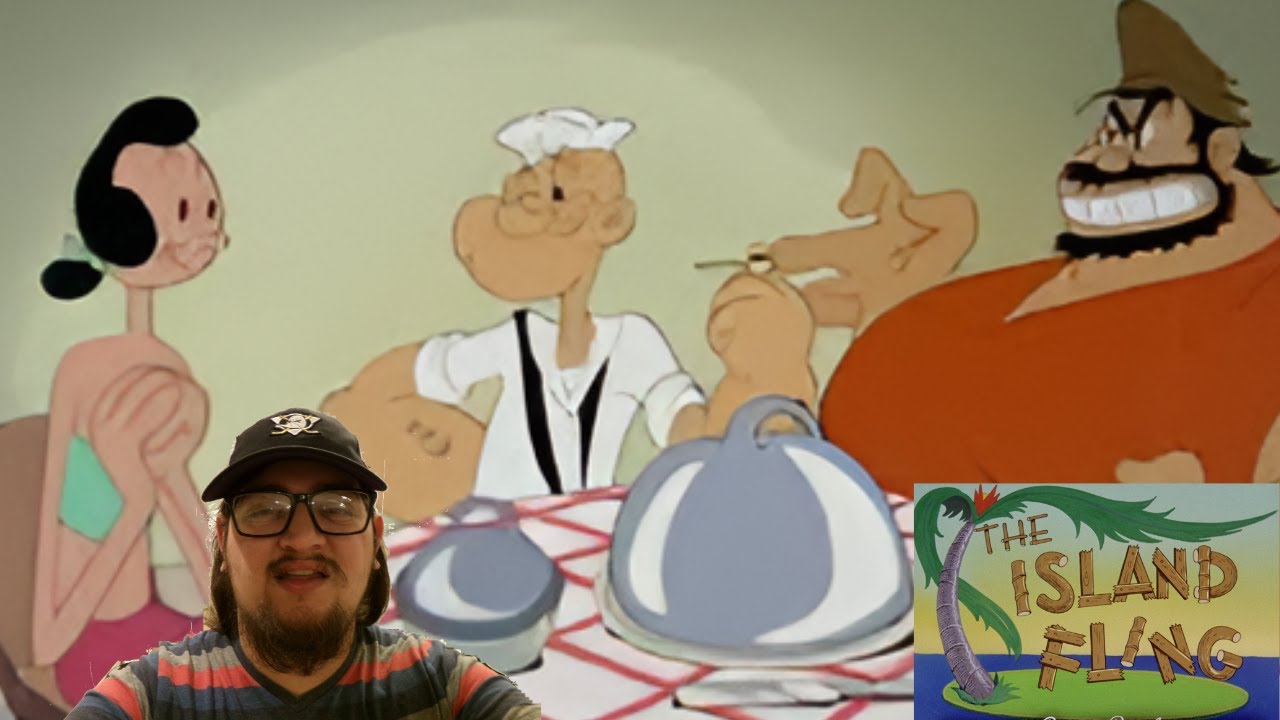 Popeye the Sailor - The Island Fling (1946) - First Time Watching: Stranded with Bluto?!