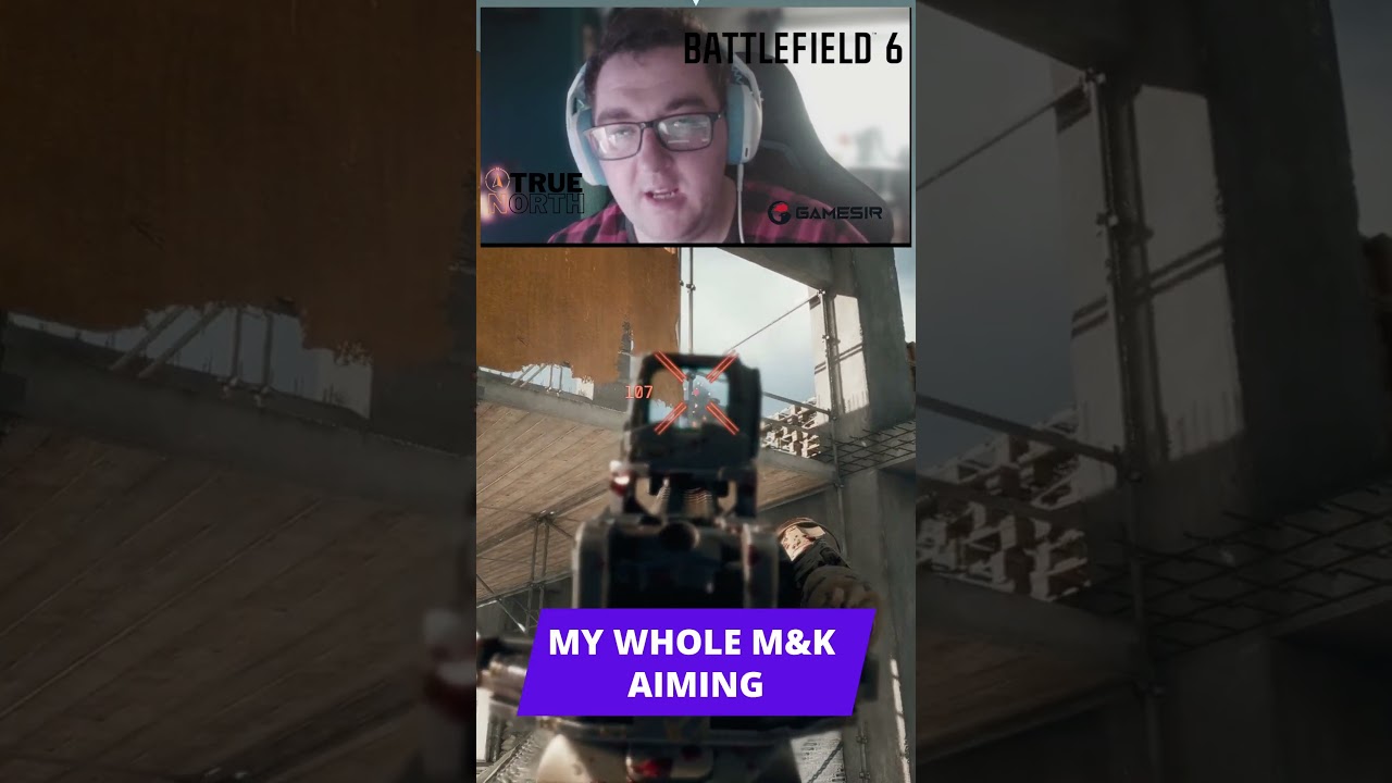 Why Battlefield 6 Feels So Weird on Mouse & Keyboard (And How to Fix It) #battlefield #bf6 #shorts