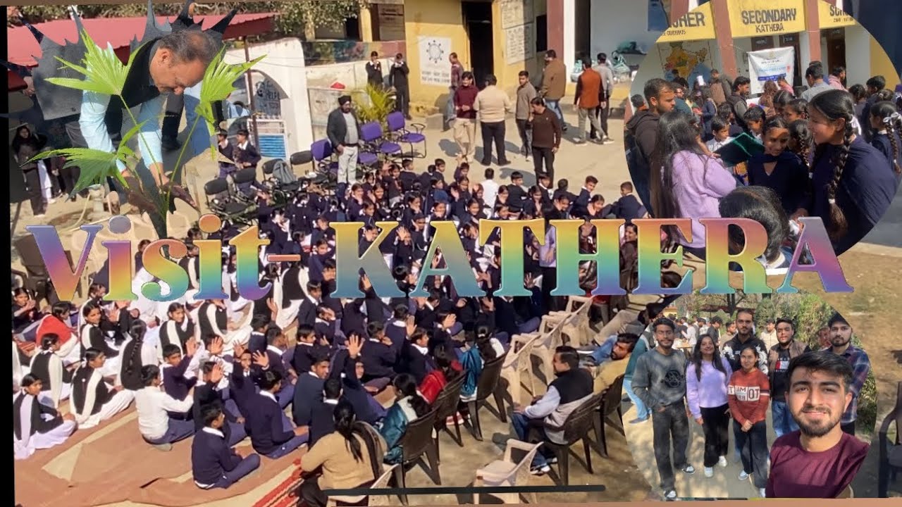 VISIT : VILL. KATHERA / Stationary donation / Kathua campus / vlog :04 college vlog 