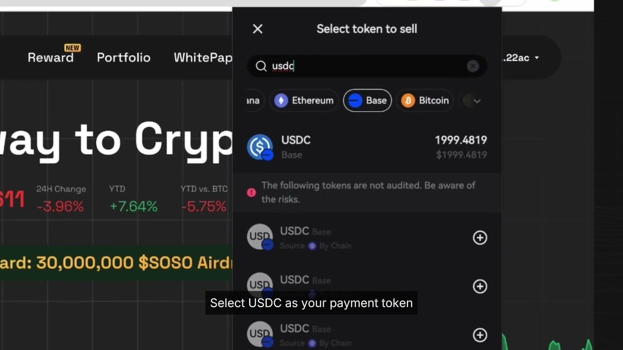 How to purchase SSI tokens on Bitget
