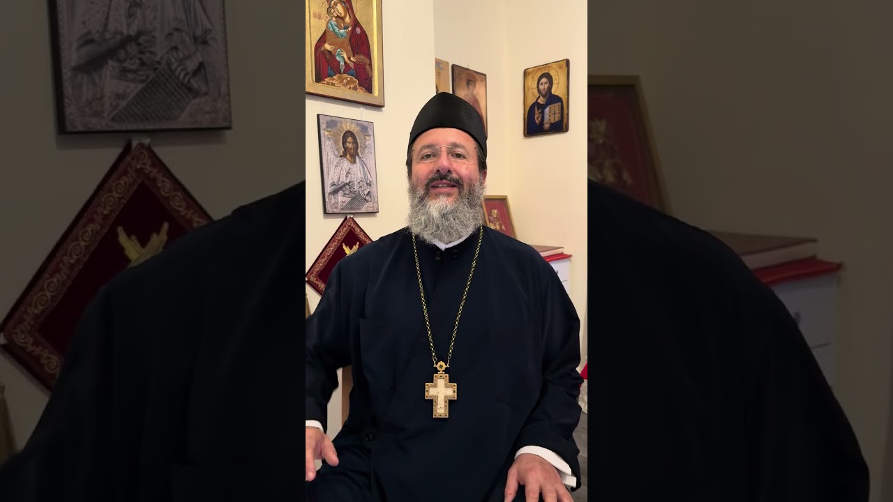 Părintele Theodoros Zisis(Universitatea Aristotelică Salonic)în comuniune cu Pr. Matei Vulcanescu 