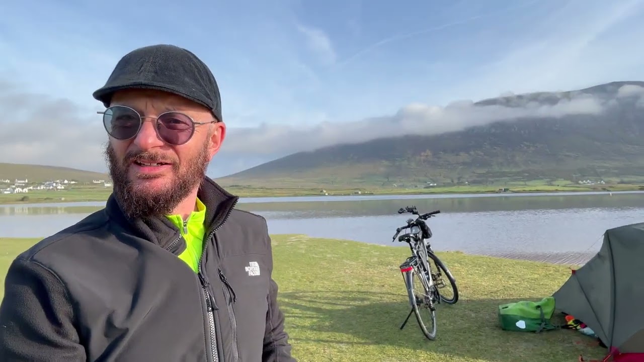 Cycling Mayo - Westport to Achill on the Greenway on days 28 and 29 of Irish Coast Cycle