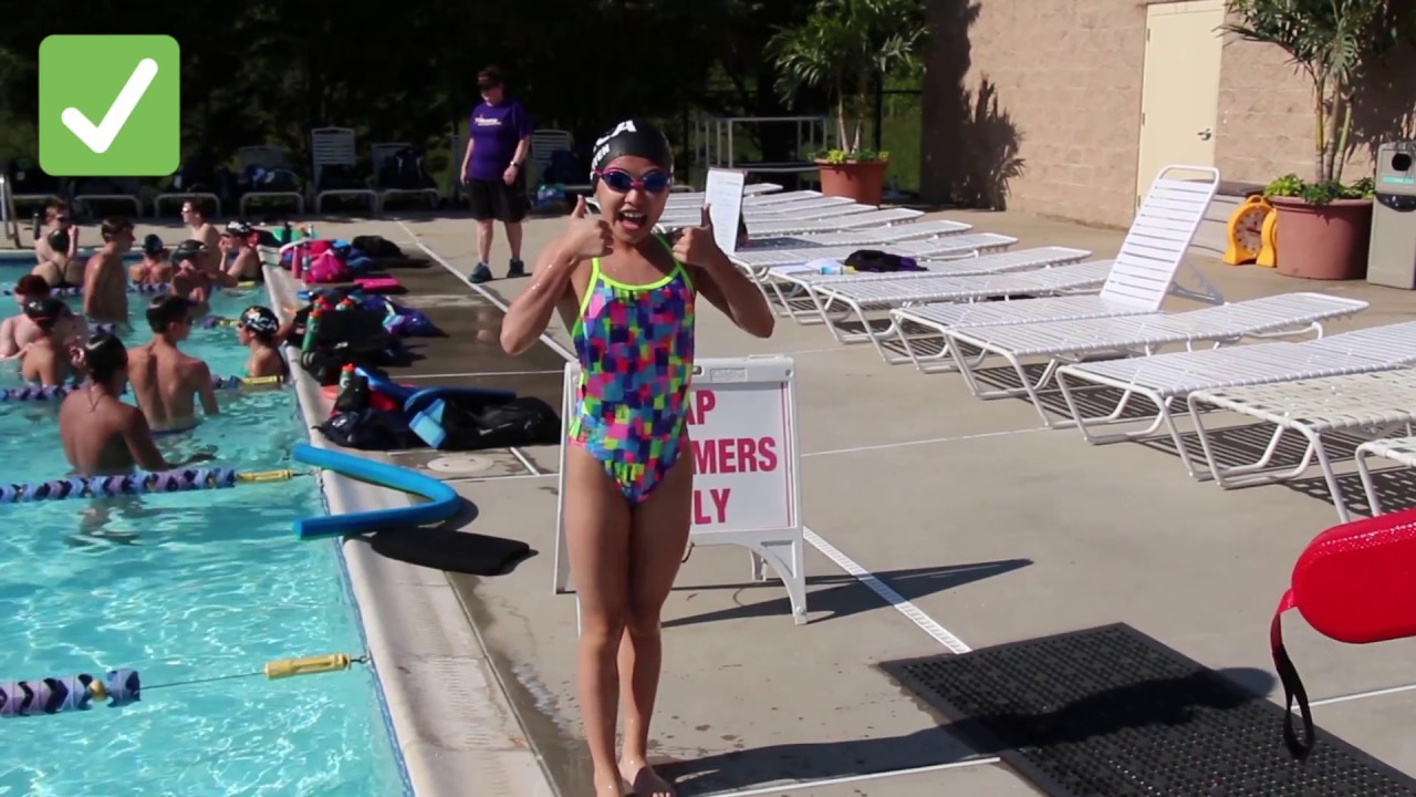 Swim Test at The Arena Club