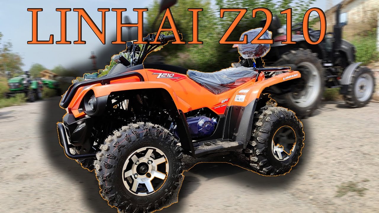 Linhai Z 210 Orange квадроцикл який дійсно варто купити огляд на всі характеристики від МОТТОР