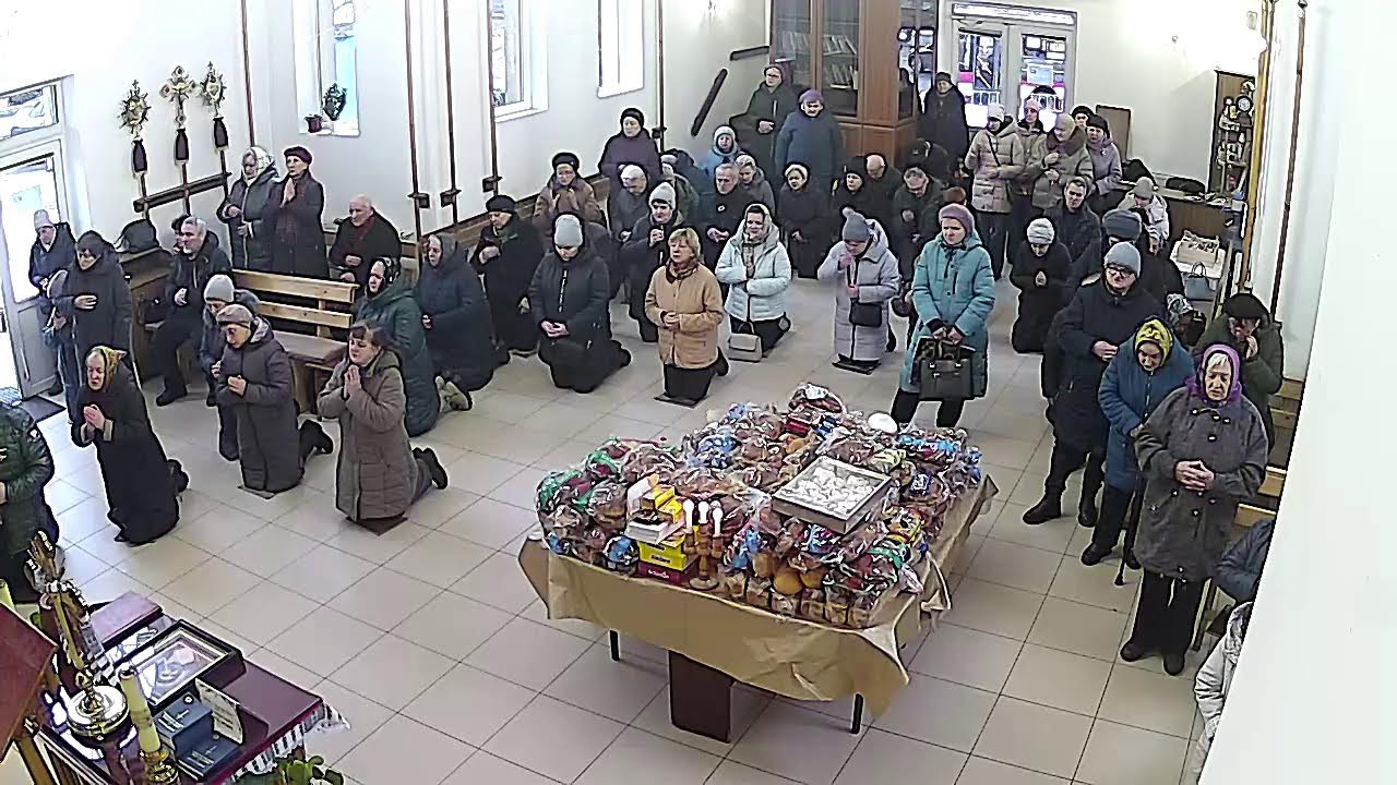 Літургія Напередосвячених Дарів (сорокаусти) (25.02.2026)