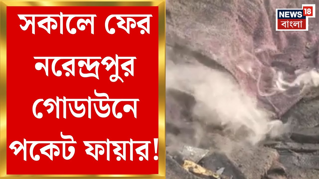 Kolkata Fire News | নরেন্দ্রপুরের গোডাউনে এখনও পকেট ফায়ার, চলছে কুলিং প্রসেস | Bangla News