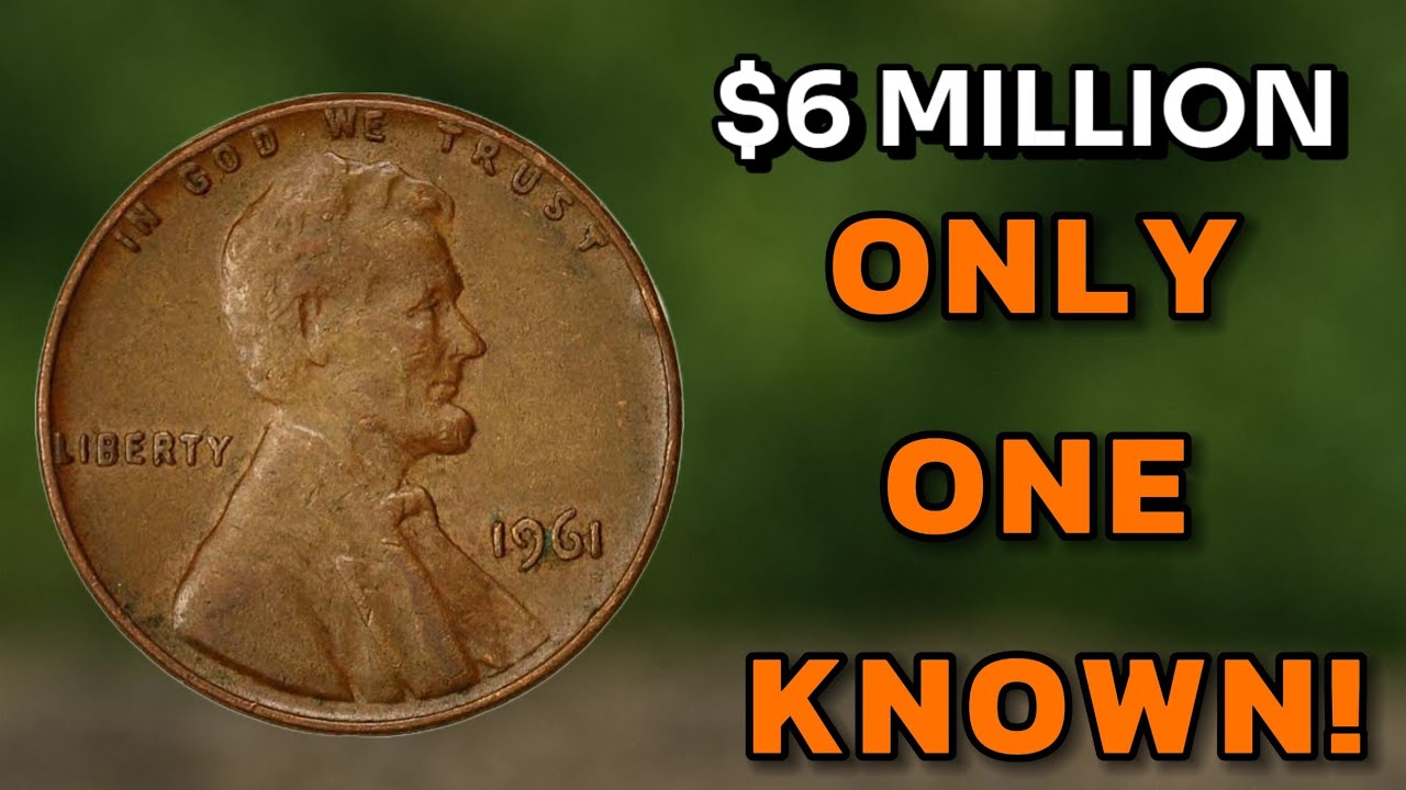 RARE 1961 Lincoln Wheat Penny Worth BIG MONEY No Mint Mark One Cent Coin You Must Check