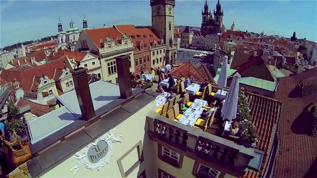 Hotel U Prince, Roof Top Restaurant, Czech Republic