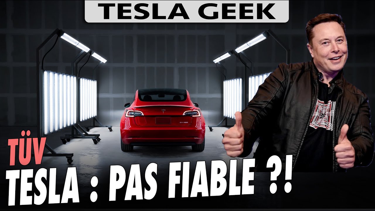 Le TESLA Model Y dernier au contr&ocirc;le technique allemand : pas fiable ?
