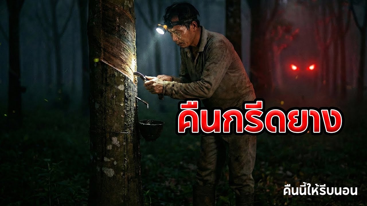 คืนกรีดยาง | คืนนี้ให้รีบนอน