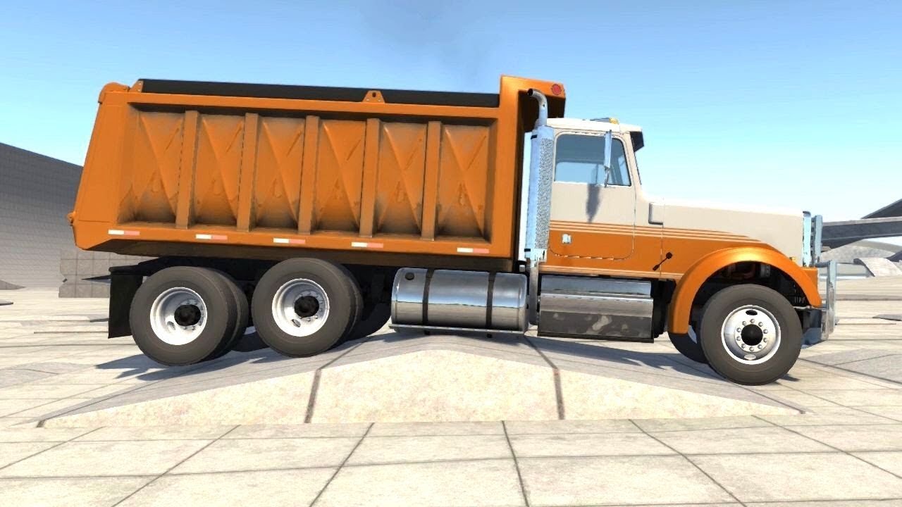 BeamNG Drive Update - Dump Truck Suspension Test