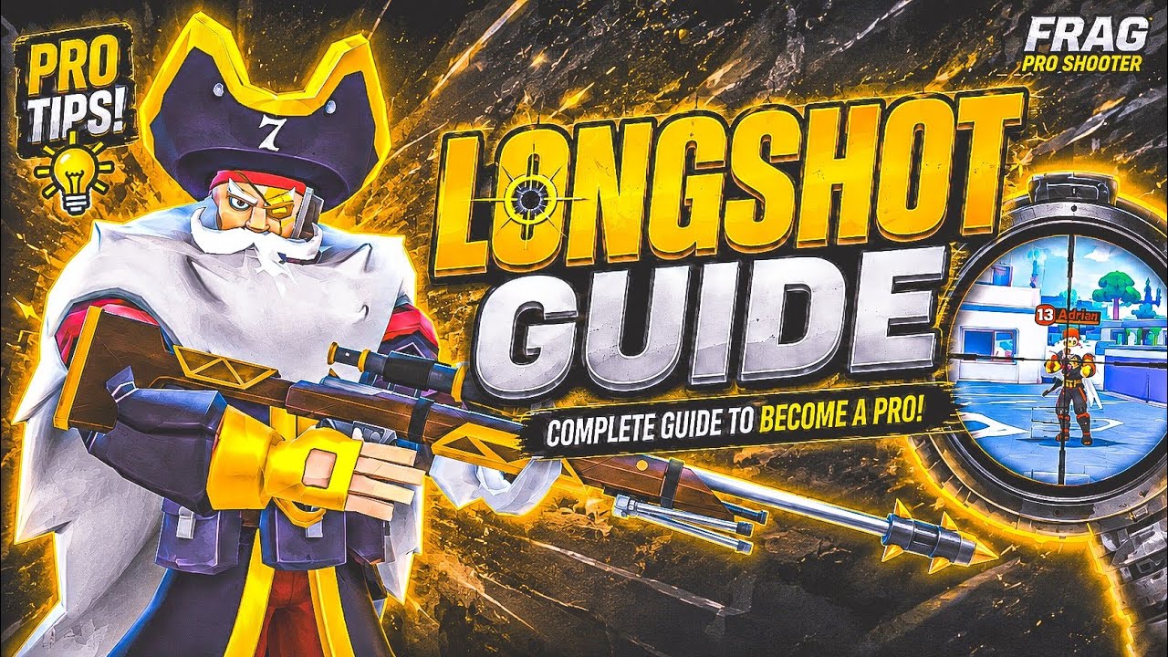 LONGSHOT GUIDE 🔥 How to Play Like a PRO in FRAG Pro Shooter! | Best Equipment & Tips