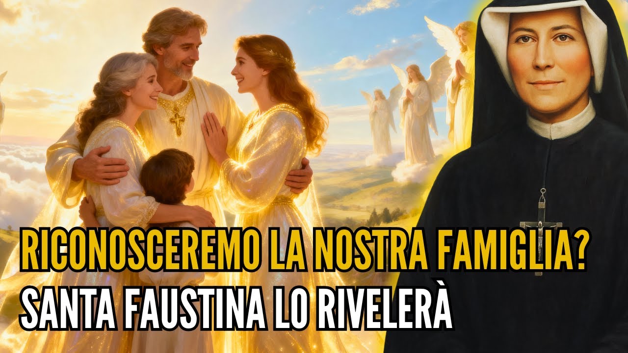 Santa Faustina rivela: Riconosceremo la nostra famiglia in Cielo? La risposta è commovente