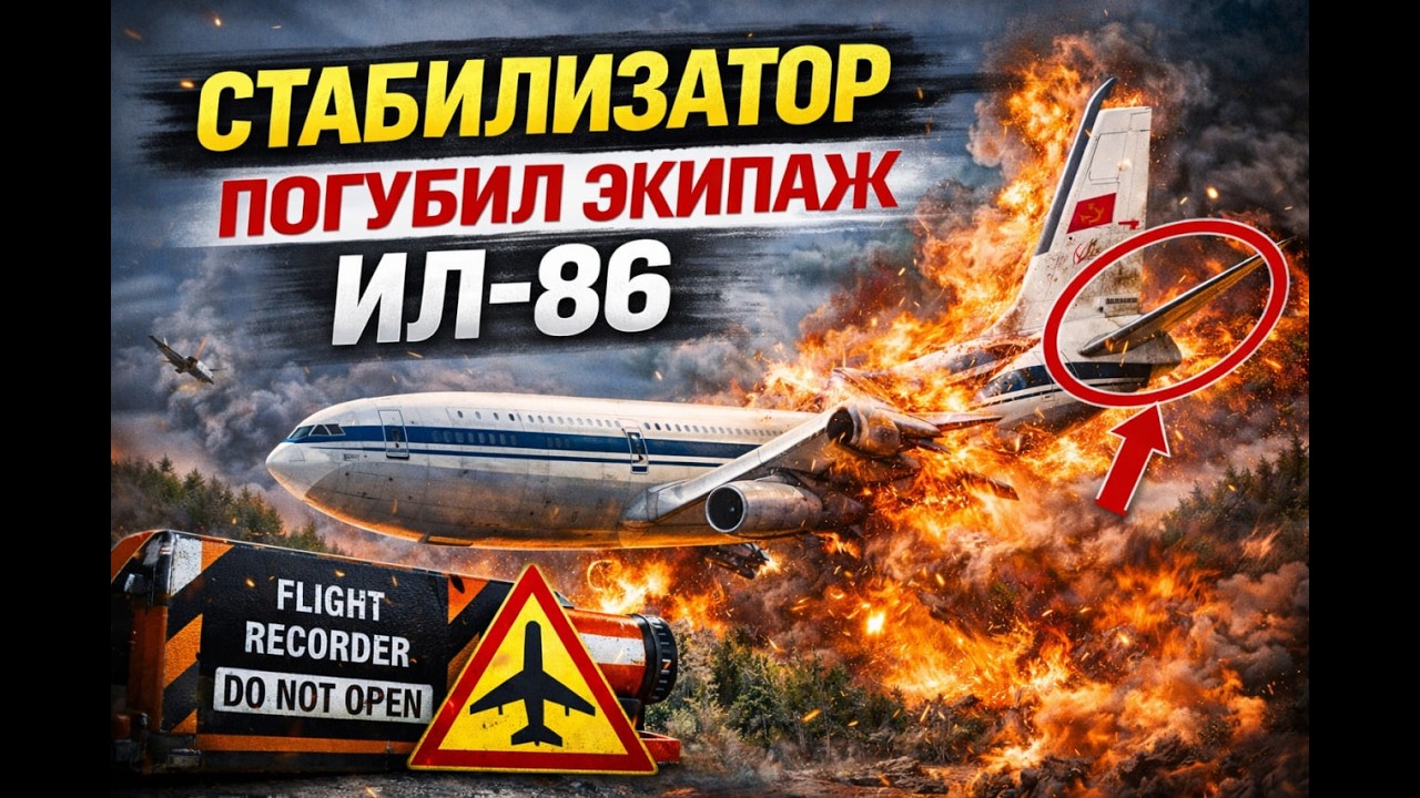 Ил-86: самолёт, который убил экипаж за одну минуту. единственная катастрофа