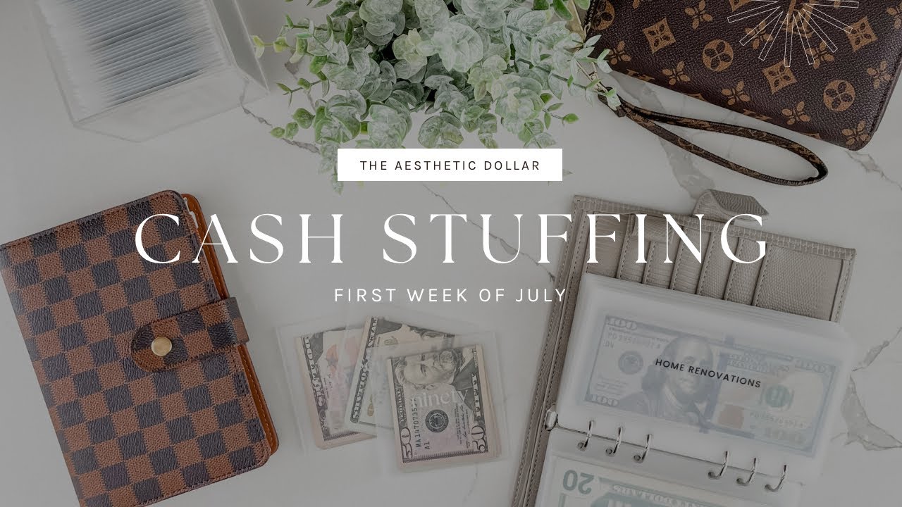 Cash Envelope Stuffing | $1,655 | New Cash Trays | Savings Challenges | Dave Ramsey Inspired