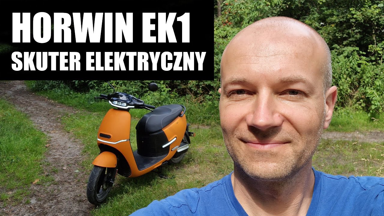 Horwin EK1 - skuter elektyczny - TEST PL