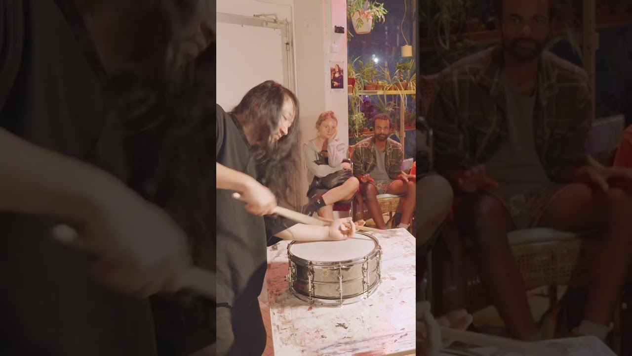 August 31, 2024 Ryosuke Kiyasu snare drum solo show in Berlin, Germany #drummer #berlin