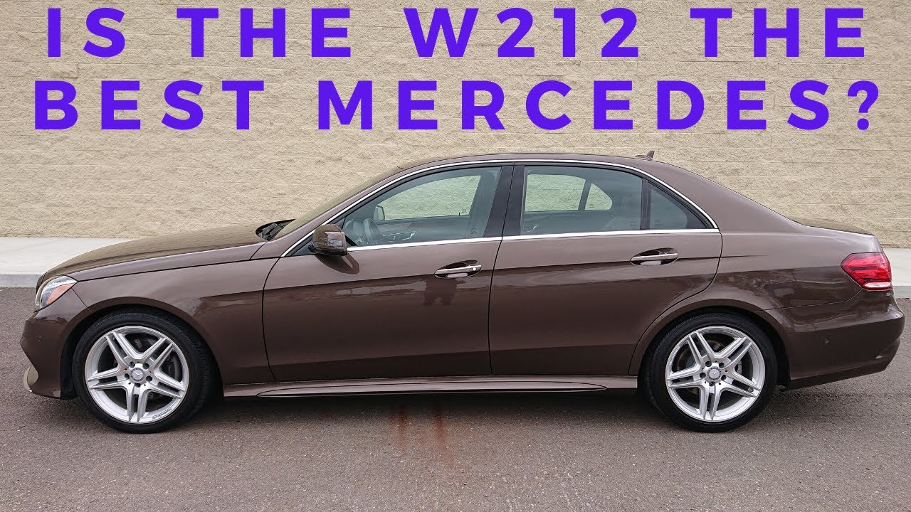 W212 E-Class — один из лучших автомобилей Mercedes-Benz всех времен