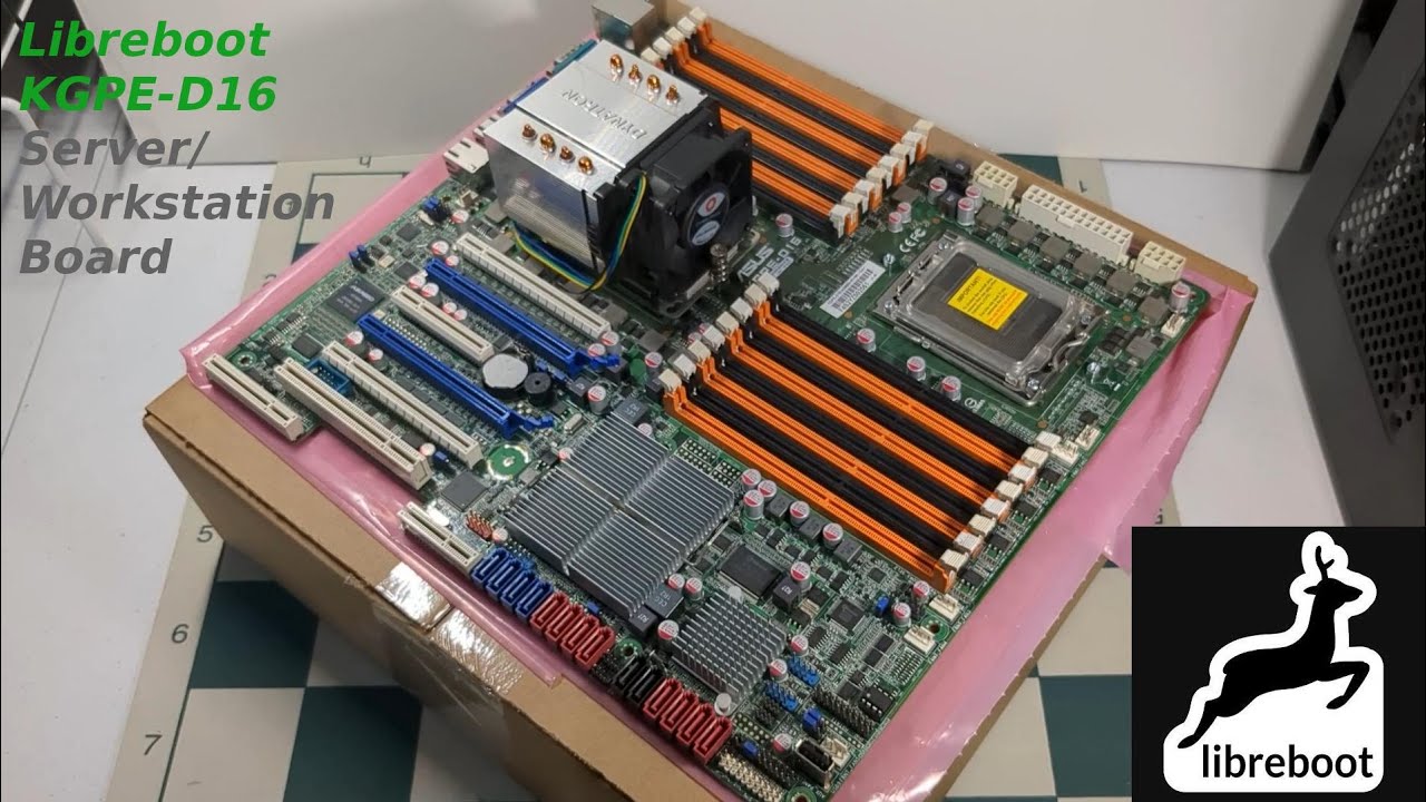 How to install Libreboot on a KGPE-D16 Workstation/Server Motherboard