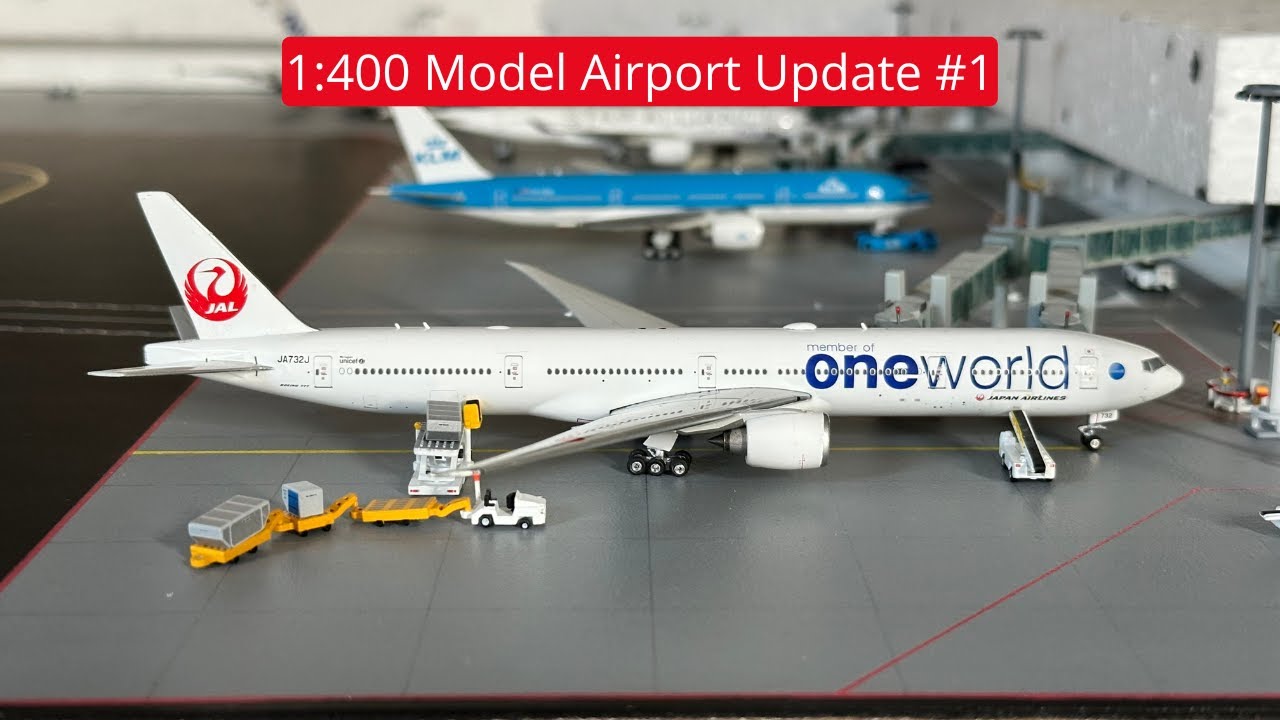 My 1:400 Scale Model Airport Reveal: Exciting First Update! | 1:400 Airport Update #1
