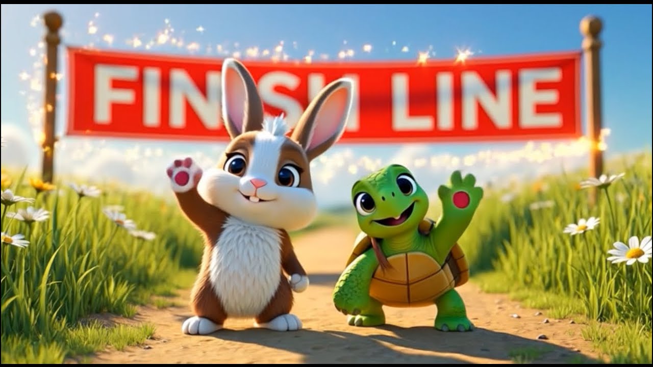 Slow and steady wins the race |Moral story |Kids story 