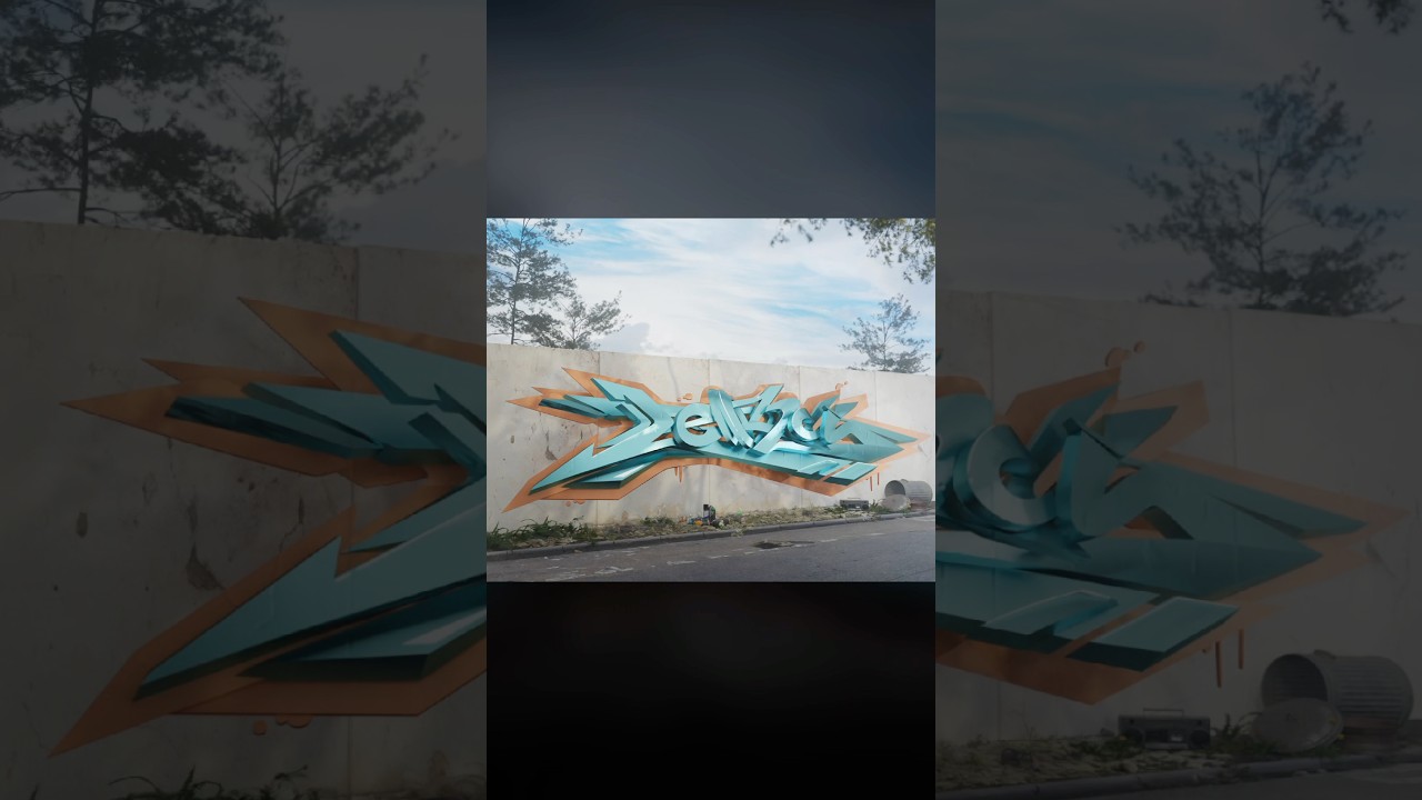 Virtual Graffiti - A Blender Experiment