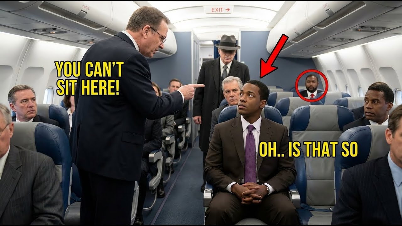 Racist Man Hits Billionaire’s Son — Plane Diverted When His Guards Take Over the Cabin