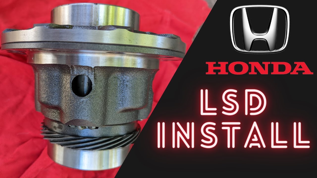 Installing a DC5 Type R LSD into DC5 Base model